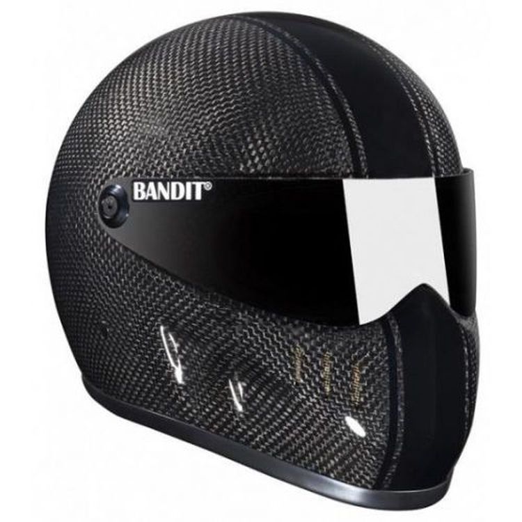 Bandit XXR Motorcycle Helmet - Carbon Fibre Racer